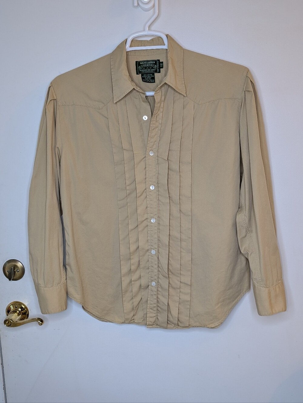 Ralph Lauren Country Vintage 1980s Prairie Western Top  Size 12 Vintage